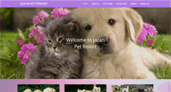 Desktop Screenshot of jazaripetresort.com.au